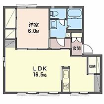 アイクスコートＫ・Ｌ K128 ｜ 兵庫県明石市大久保町江井島795（賃貸アパート1LDK・1階・50.00㎡） その2