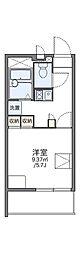 レオパレスレジデンス光丘 1Kの間取図画像