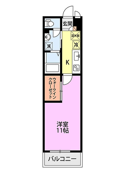 ピア旭町 303｜新潟県新潟市中央区旭町通１番町(賃貸マンション1K・3階・33.74㎡)の写真 その2