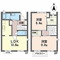 カーサ　パルモ 101 ｜ 福島県須賀川市下宿町158（賃貸アパート2LDK・1階・72.00㎡） その2