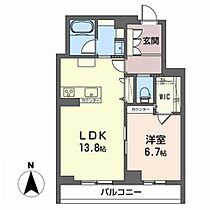 Ｍａｒｃｉａ台原 202 ｜ 宮城県仙台市青葉区台原４丁目15-20（賃貸マンション1LDK・2階・52.23㎡） その2