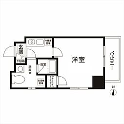 ESPERANZAK錦糸町 1Kの間取図画像
