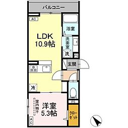 ドムスクレスト清新二丁目 2階/203
