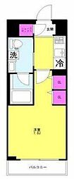 アクサス池袋レジデンス 1Kの間取図画像