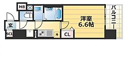 JR東海道・山陽本線 元町駅 徒歩7分の賃貸マンション 3階1Kの間取り