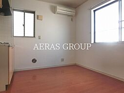 プロフィーII 2階ワンルームのリビング/ダイニング