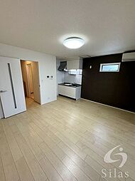 JR阪和線 美章園駅 徒歩9分の賃貸アパート 3階1LDKのリビング/ダイニング