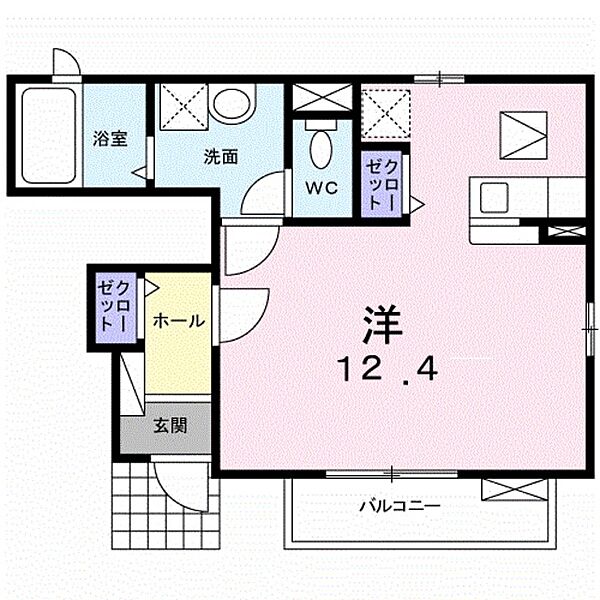 ヴォヤージュ ｜大阪府大阪市住吉区苅田６丁目(賃貸アパート1R・1階・32.51㎡)の写真 その2