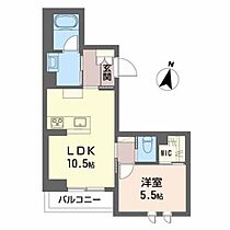 アヴニール上杉 201 ｜ 宮城県仙台市青葉区上杉４丁目6-44（賃貸マンション1LDK・2階・42.50㎡） その2