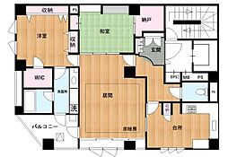 プレイス カサレリア 7階3SLDKの間取り