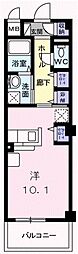 サニーキャンプ東雲1 ワンルームの間取図画像