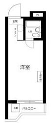 メゾン・ド・エール ワンルームの間取図画像