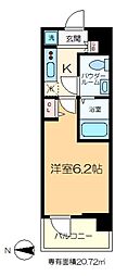 SHOKEN Residence亀有 6階/-