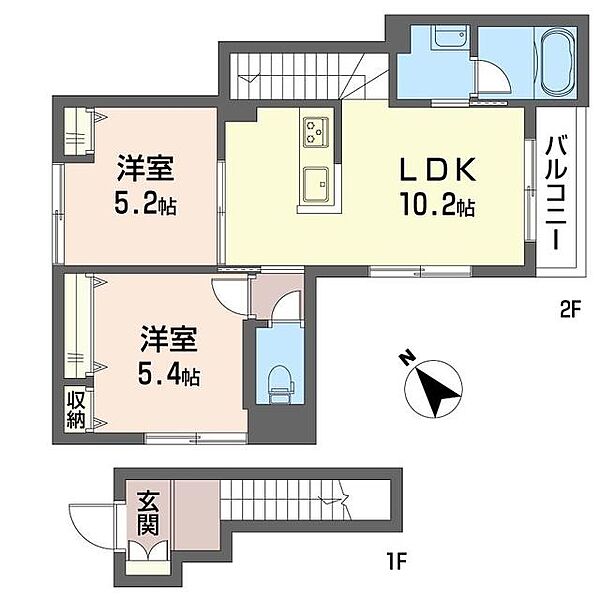 画像2:間取図