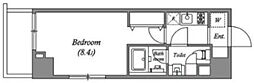 GRANPASEO新大塚 1Kの間取図画像