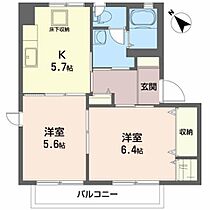 エスポワールＣ 102 ｜ 秋田県秋田市御所野元町４丁目5-28（賃貸アパート2K・1階・43.80㎡） その2