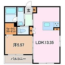 ルナ　ド　ショパン  ｜ 静岡県富士市吉原５丁目（賃貸マンション1LDK・1階・42.16㎡） その2