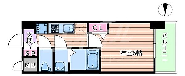 グランカリテ北梅田 ｜大阪府大阪市北区本庄西３丁目(賃貸マンション1K・5階・21.09㎡)の写真 その2