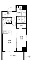 アーバンパーク綾瀬WEST 1LDKの間取図画像