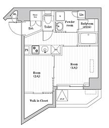 レジデンス北大塚 2Kの間取図画像
