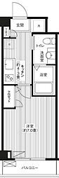 プラザSTH 1Kの間取図画像