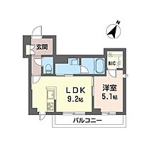 アナハ鎌倉 00203 ｜ 神奈川県鎌倉市坂ノ下20-18（賃貸マンション1LDK・2階・38.62㎡） その2