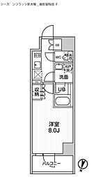 間取図画像 1K