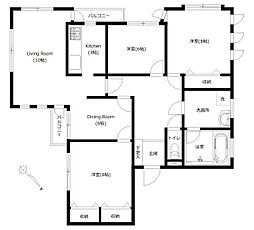 ヴィジャヴェルデ 2階3LDKの間取り