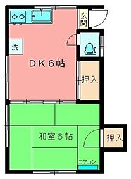 間取図画像 1DK