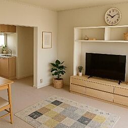 諏訪原団地2-3 5階2LDKのリビング/ダイニング