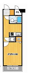 アーバンヒルズ川口 1DKの間取図画像