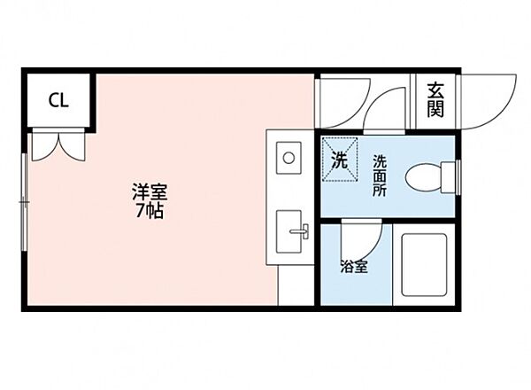 ＶＩＬＬＥＴＴＡ本城 204｜福岡県北九州市八幡西区楠木２丁目(賃貸アパート1R・2階・17.00㎡)の写真 その2