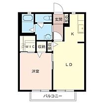 シャーメゾンドリームＡ 00202 ｜ 山梨県南アルプス市上今諏訪347-1（賃貸アパート1LDK・2階・42.30㎡） その2