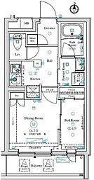 ARKMARK中村橋 2Kの間取図画像
