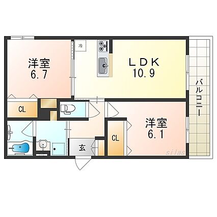 ル・レクチェ_間取り_0