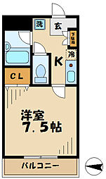 フェンテ多摩 2階