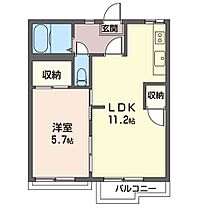 ハイネス東六月Ａ 00203 ｜ 東京都足立区東六月町8-6（賃貸アパート1LDK・2階・36.00㎡） その2