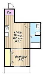 ひなたと春風のラテ 2階