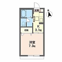 サウスピア南小泉 102 ｜ 宮城県仙台市若林区南小泉４丁目12-1（賃貸アパート1K・1階・24.50㎡） その2