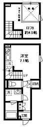 ロフトハウス ワンルームの間取図画像