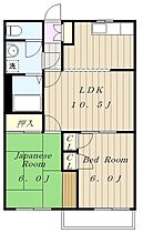 レジデンス松本 203 ｜ 神奈川県川崎市多摩区東生田３丁目（賃貸アパート2LDK・2階・46.75㎡） その2