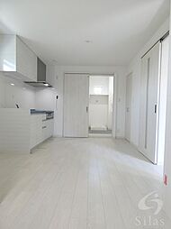 阪神なんば線 福駅 徒歩10分の賃貸アパート 1階1DKのリビング/ダイニング