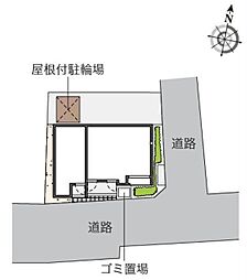 レオネクストNKVilla 1Kの間取図画像