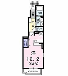 パンシオン・フォン ワンルームの間取図画像
