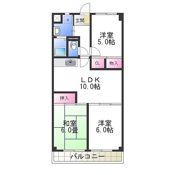 間取：間取図