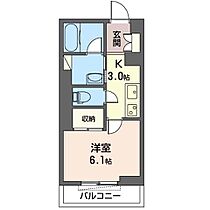 クレスティーク 00302 ｜ 埼玉県さいたま市北区宮原町３丁目348（賃貸マンション1K・3階・28.12㎡） その2