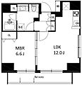 白金WEST7階25.6万円