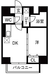 間取図画像 1DK