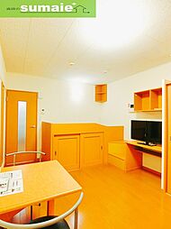 レオパレス浜ノ宮 1階1Kのリビング/ダイニング