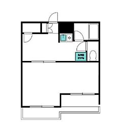 サンライフ・レジデンス 1DKの間取図画像